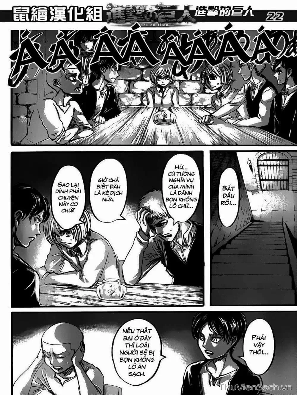 Truyện Tranh Đại Chiến Titan - Attack On Titan trang 8