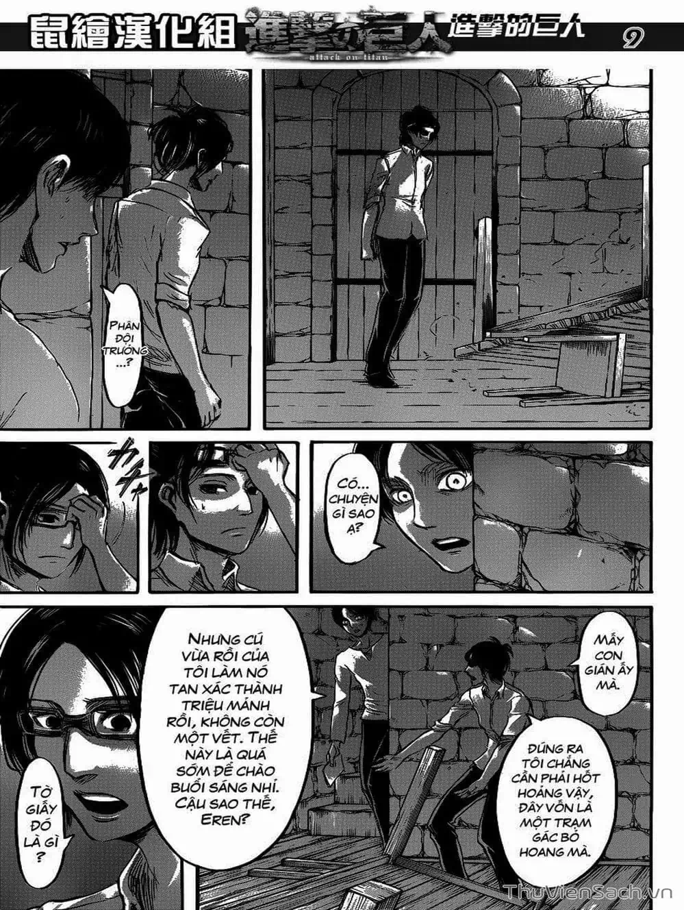 Truyện Tranh Đại Chiến Titan - Attack On Titan trang 8