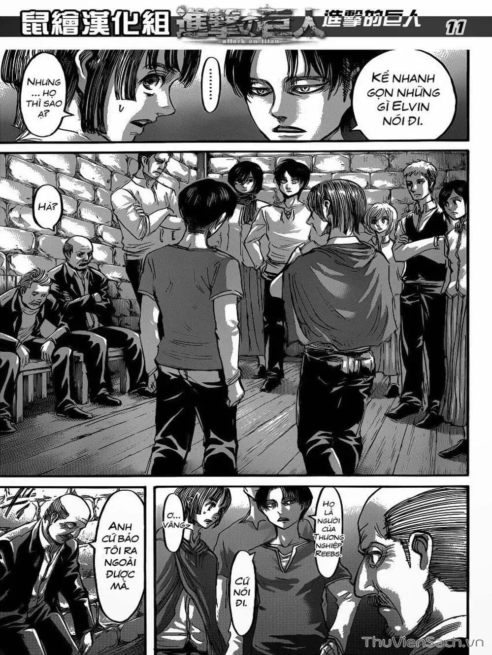 Truyện Tranh Đại Chiến Titan - Attack On Titan trang 8