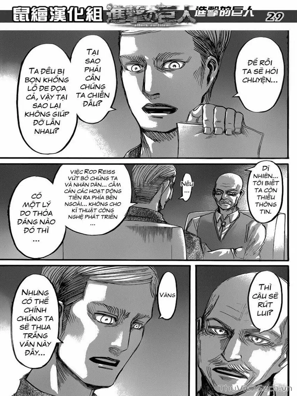 Truyện Tranh Đại Chiến Titan - Attack On Titan trang 8
