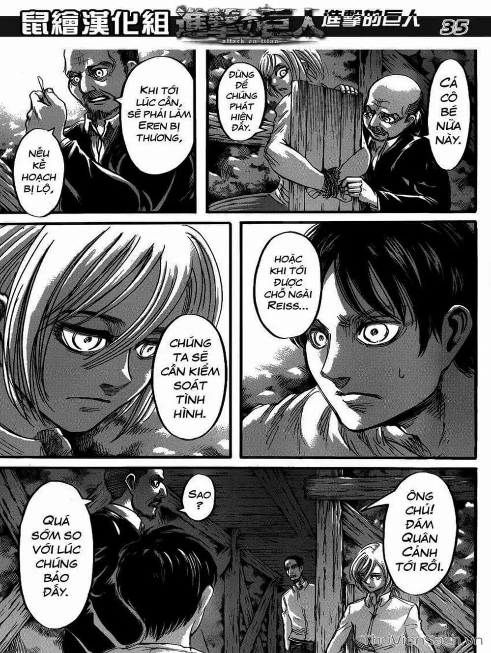 Truyện Tranh Đại Chiến Titan - Attack On Titan trang 8