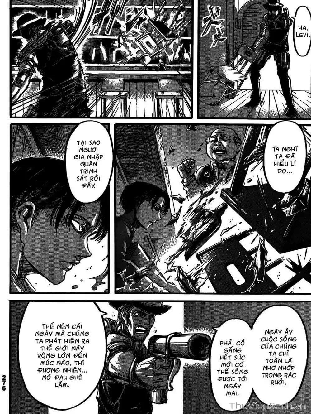 Truyện Tranh Đại Chiến Titan - Attack On Titan trang 8