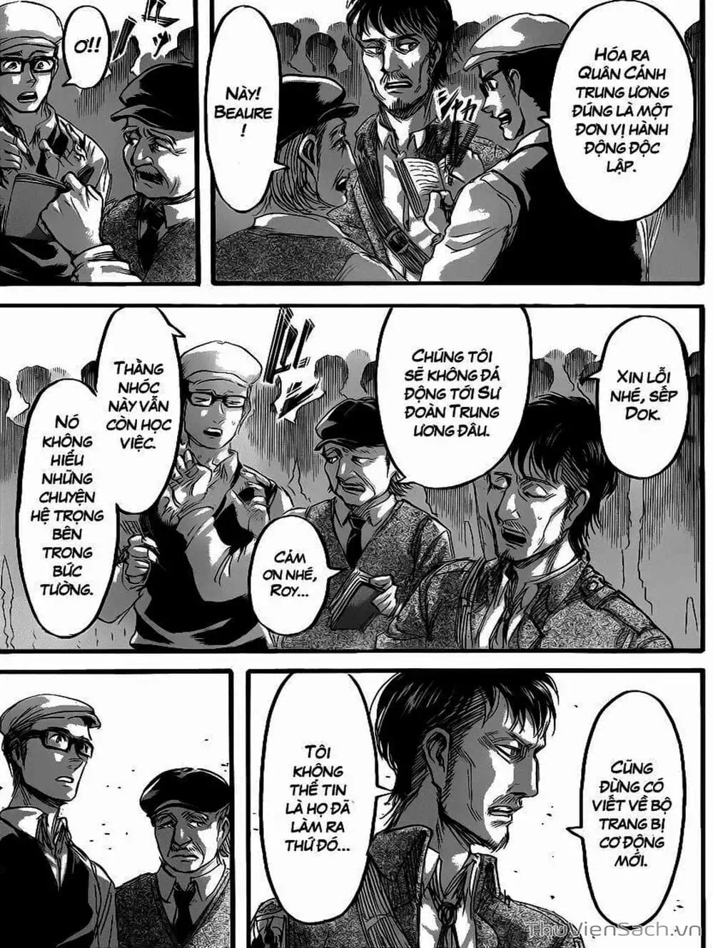 Truyện Tranh Đại Chiến Titan - Attack On Titan trang 8