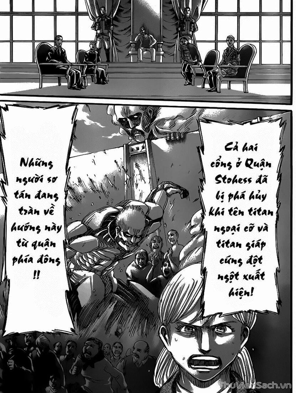 Truyện Tranh Đại Chiến Titan - Attack On Titan trang 8