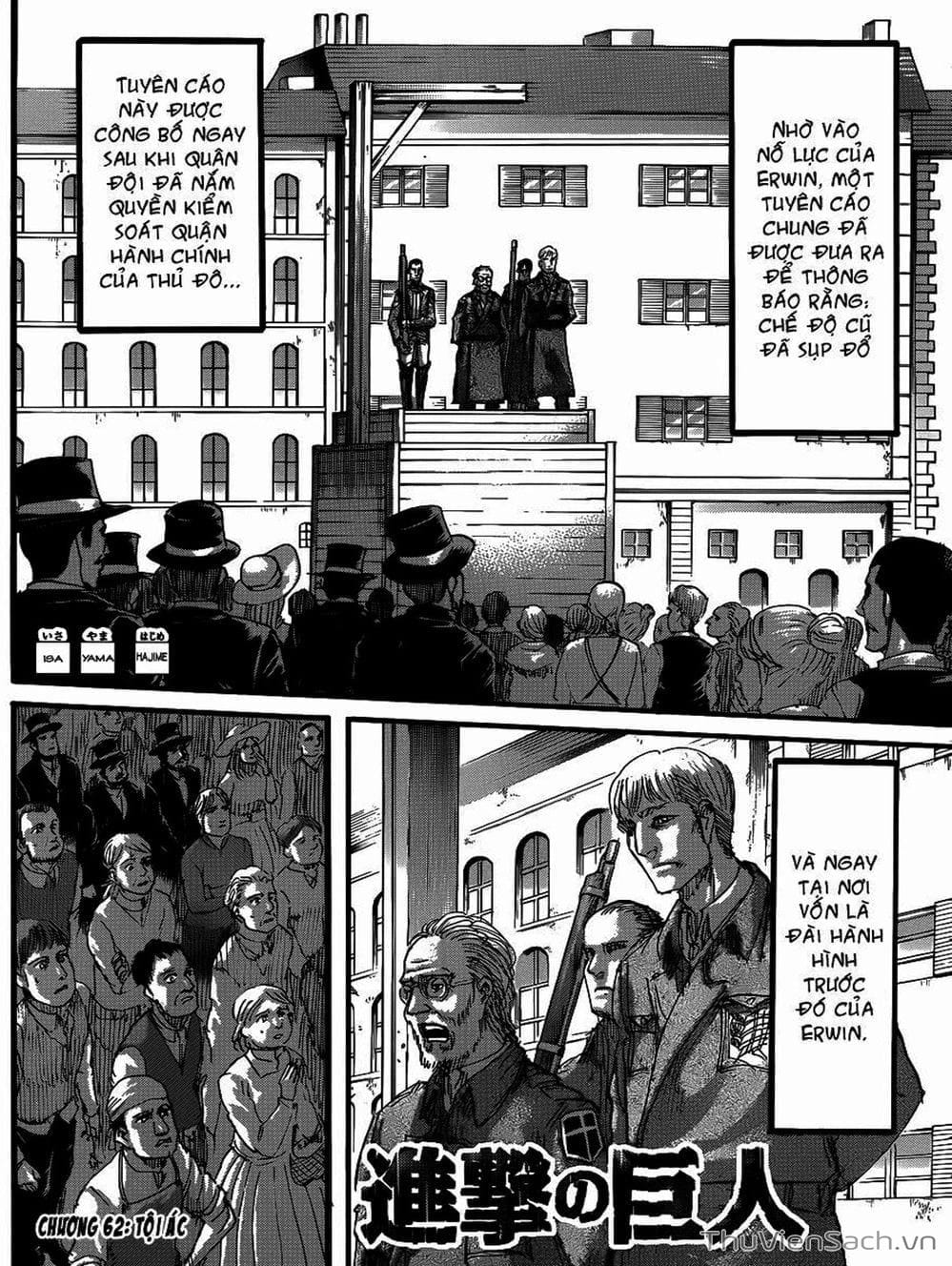 Truyện Tranh Đại Chiến Titan - Attack On Titan trang 8