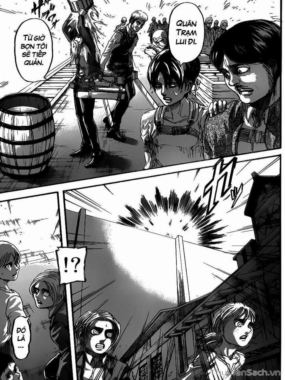 Truyện Tranh Đại Chiến Titan - Attack On Titan trang 8