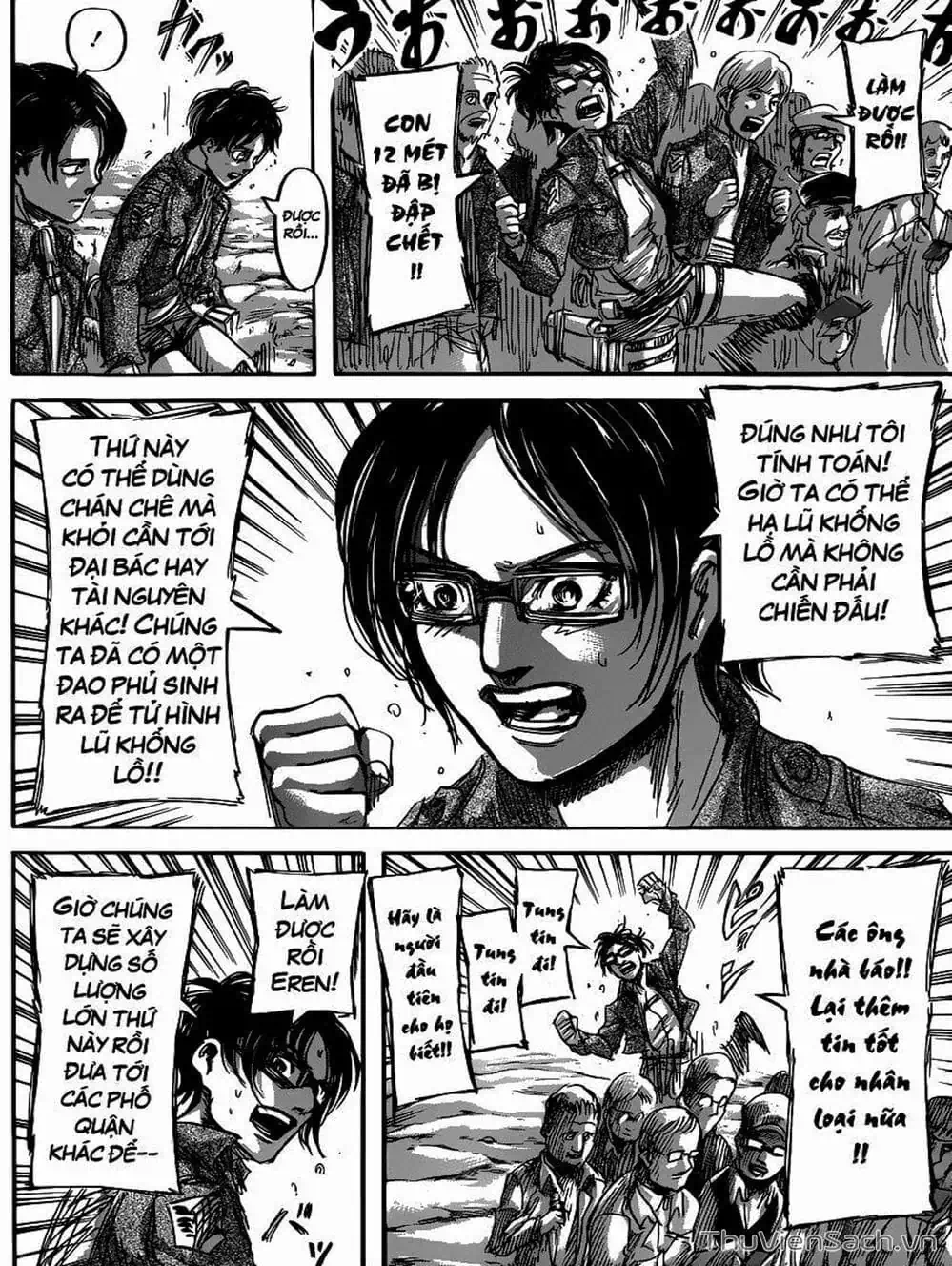 Truyện Tranh Đại Chiến Titan - Attack On Titan trang 8