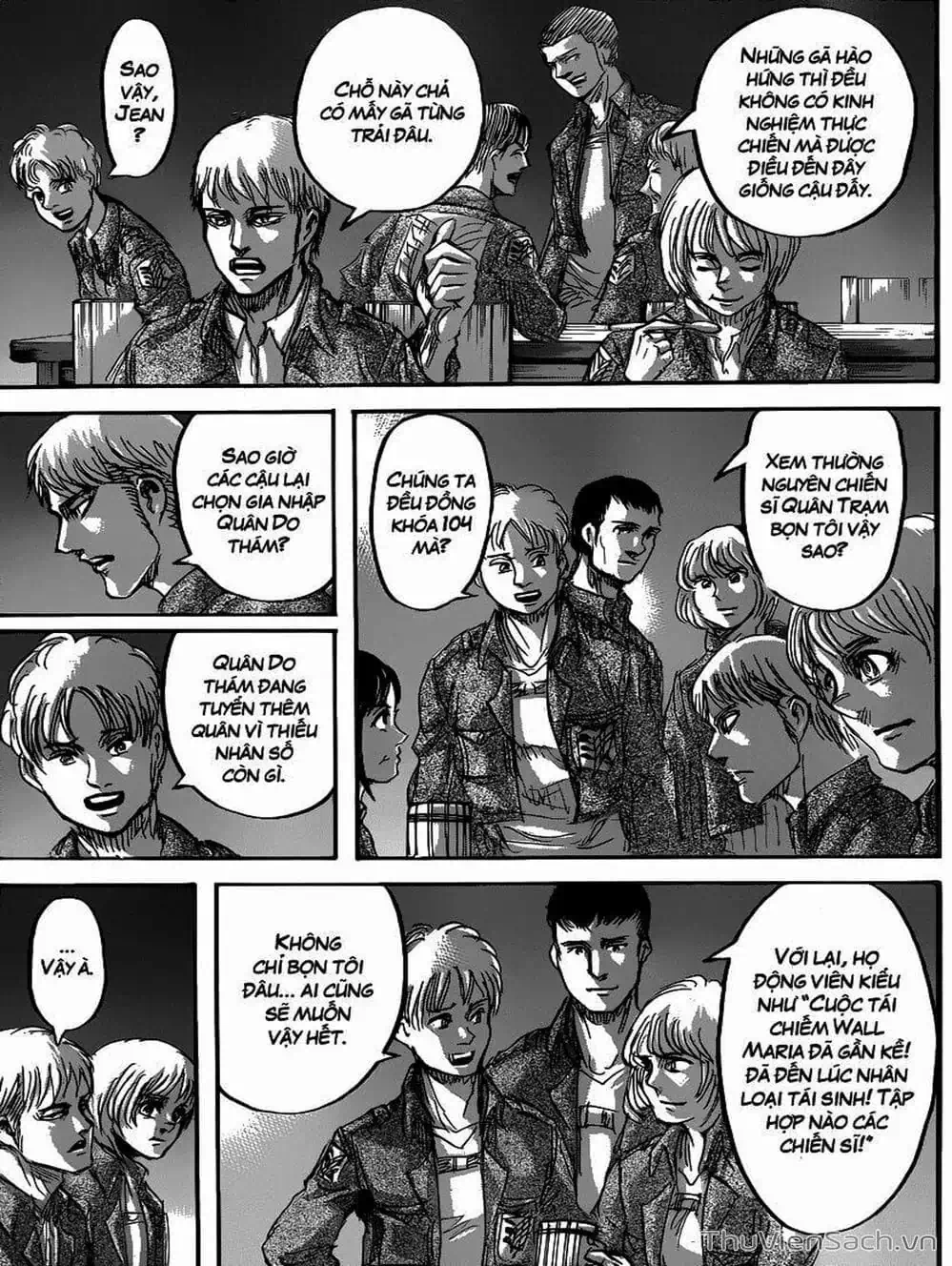 Truyện Tranh Đại Chiến Titan - Attack On Titan trang 8
