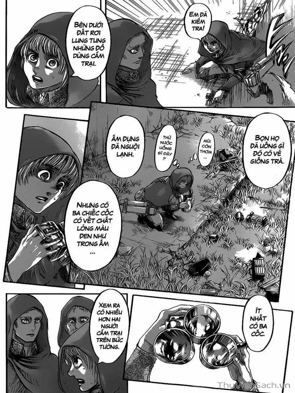 Truyện Tranh Đại Chiến Titan - Attack On Titan trang 8