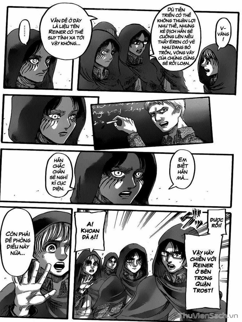Truyện Tranh Đại Chiến Titan - Attack On Titan trang 8