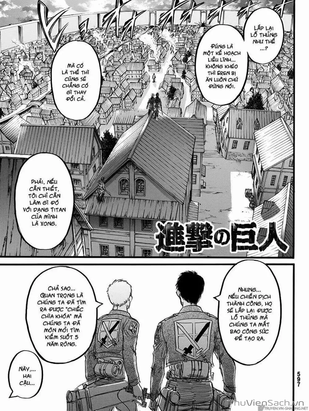 Truyện Tranh Đại Chiến Titan - Attack On Titan trang 8