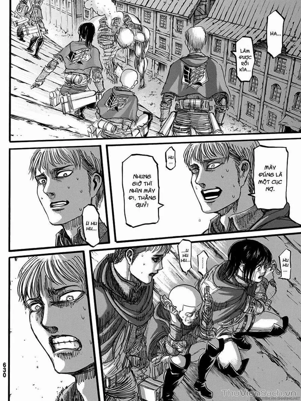 Truyện Tranh Đại Chiến Titan - Attack On Titan trang 8