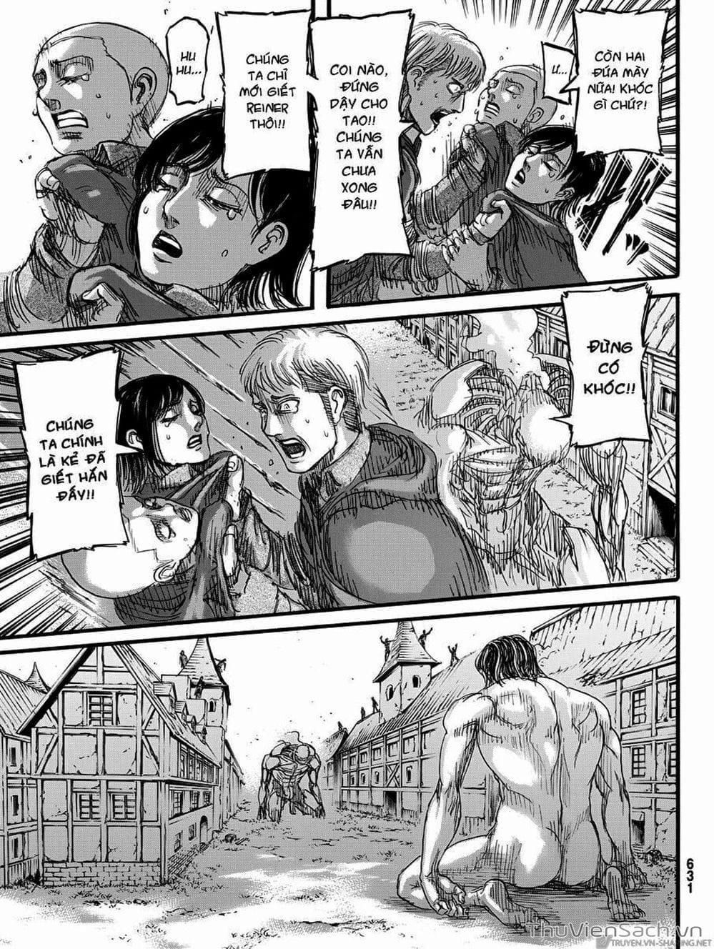 Truyện Tranh Đại Chiến Titan - Attack On Titan trang 8