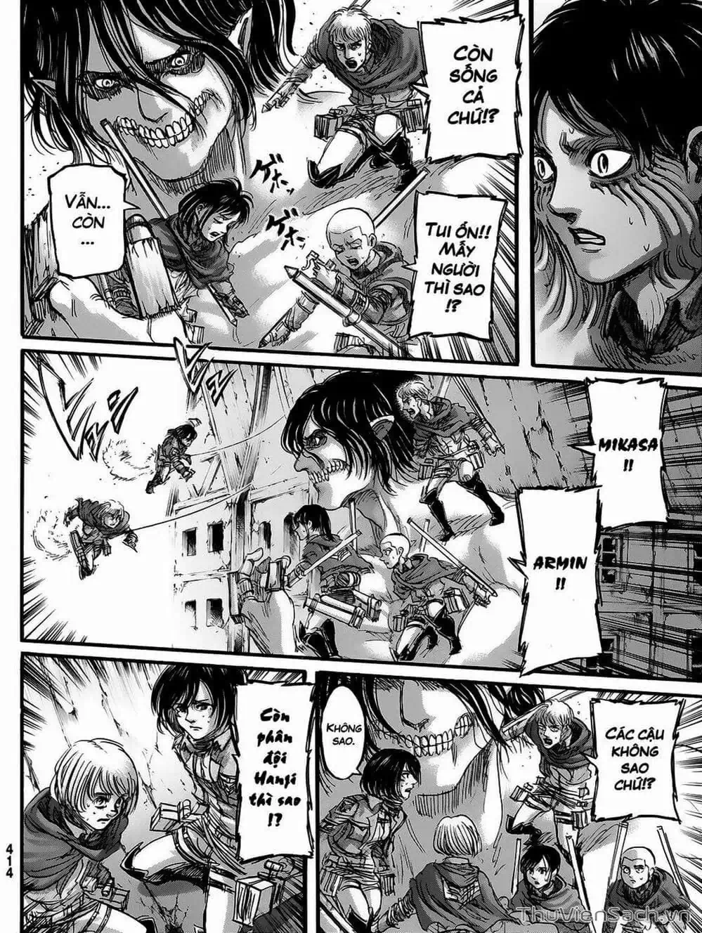 Truyện Tranh Đại Chiến Titan - Attack On Titan trang 8