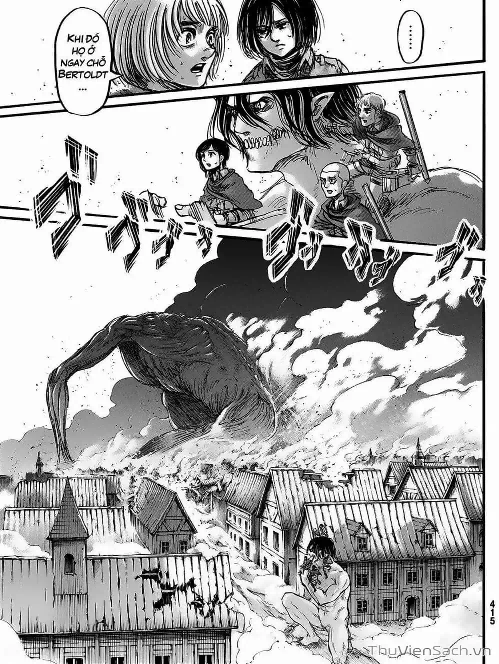 Truyện Tranh Đại Chiến Titan - Attack On Titan trang 8