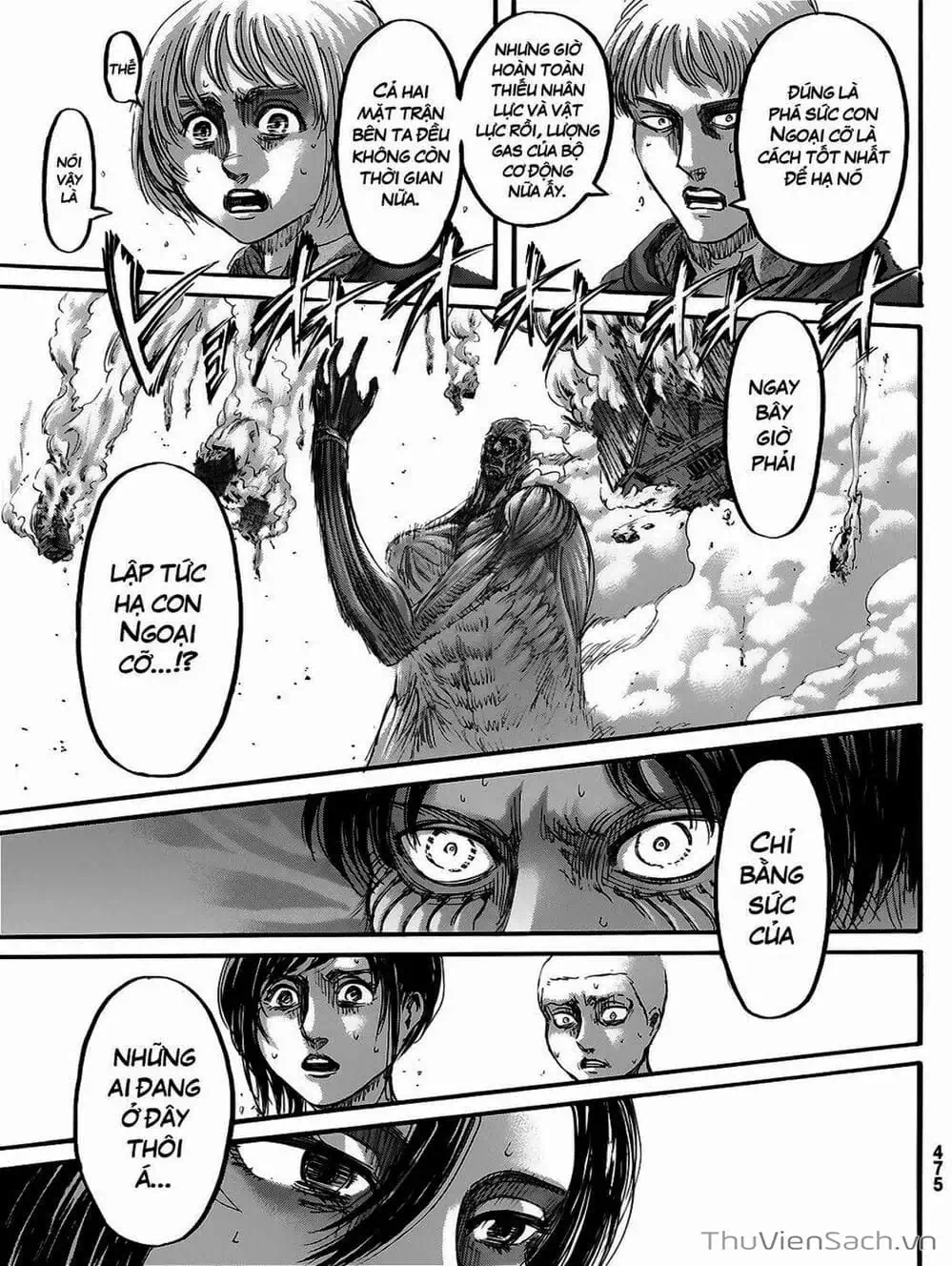 Truyện Tranh Đại Chiến Titan - Attack On Titan trang 8