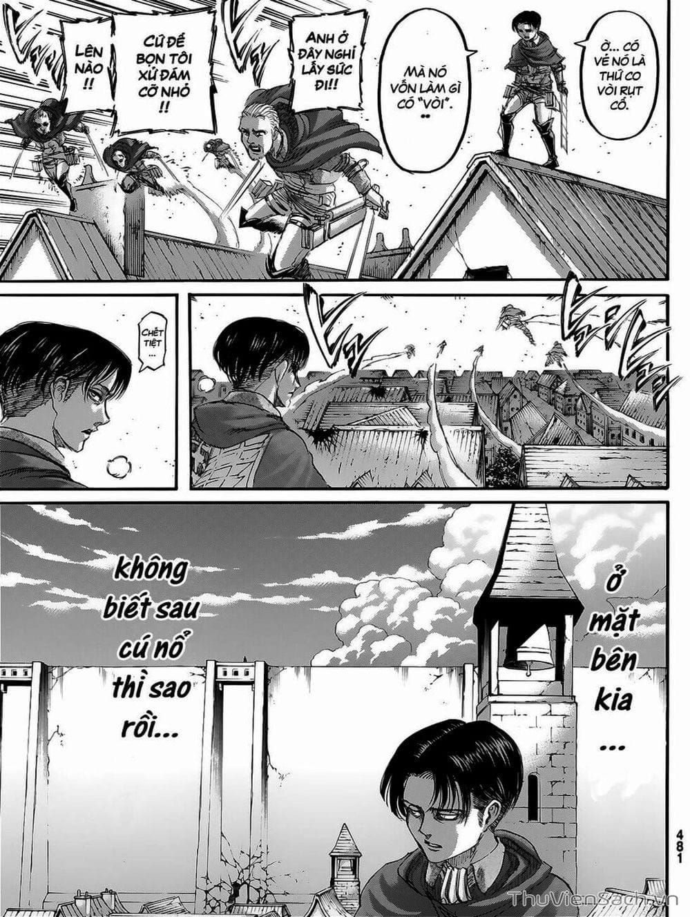 Truyện Tranh Đại Chiến Titan - Attack On Titan trang 8