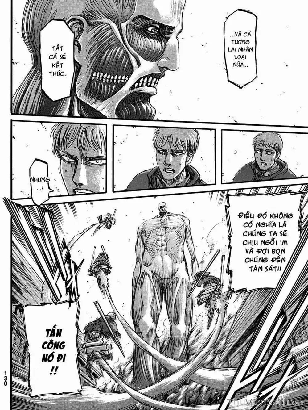 Truyện Tranh Đại Chiến Titan - Attack On Titan trang 8