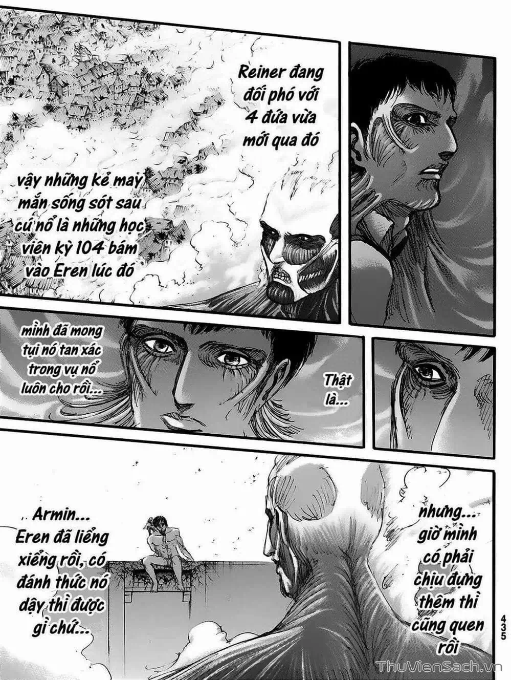 Truyện Tranh Đại Chiến Titan - Attack On Titan trang 8