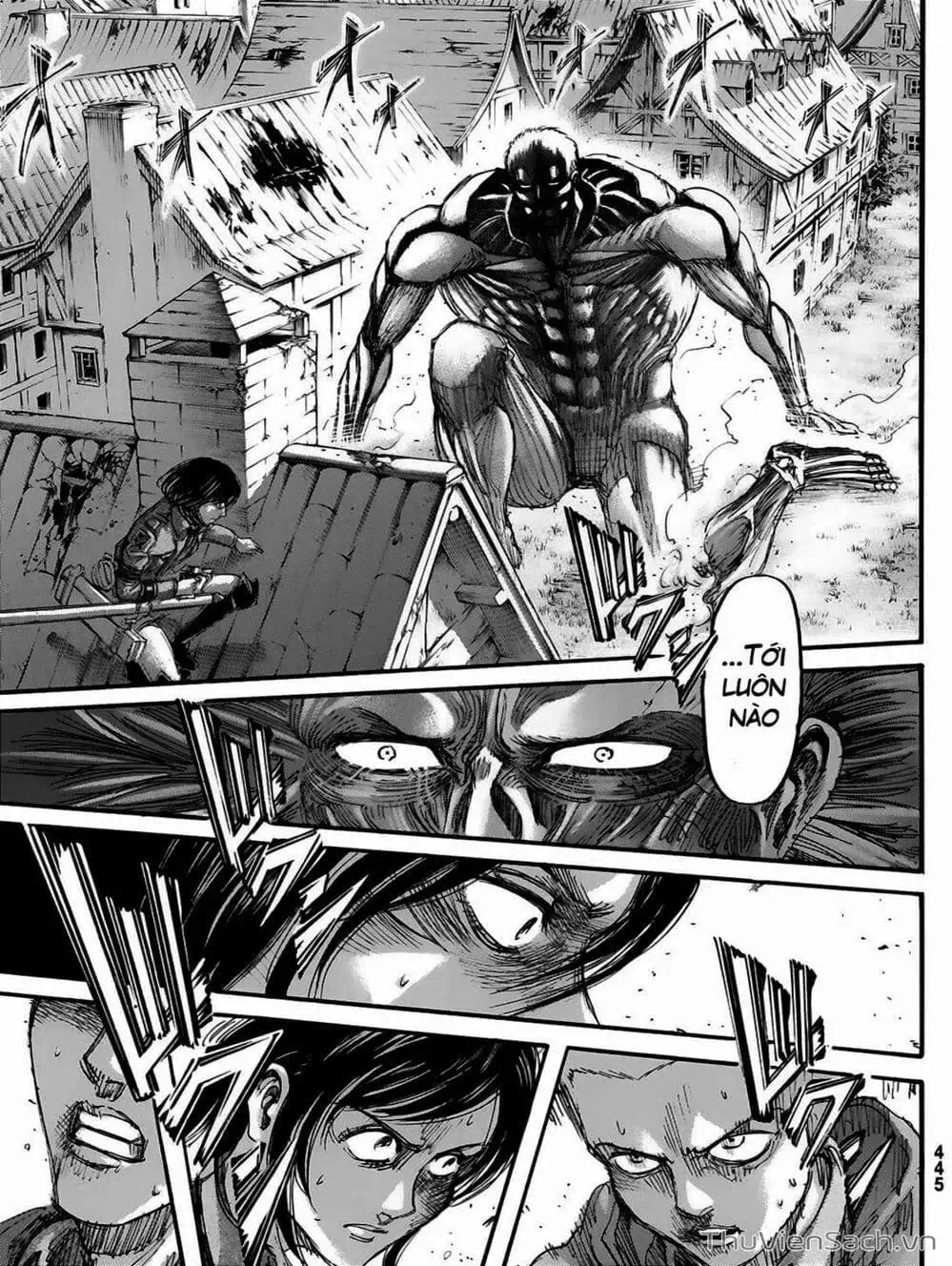 Truyện Tranh Đại Chiến Titan - Attack On Titan trang 8