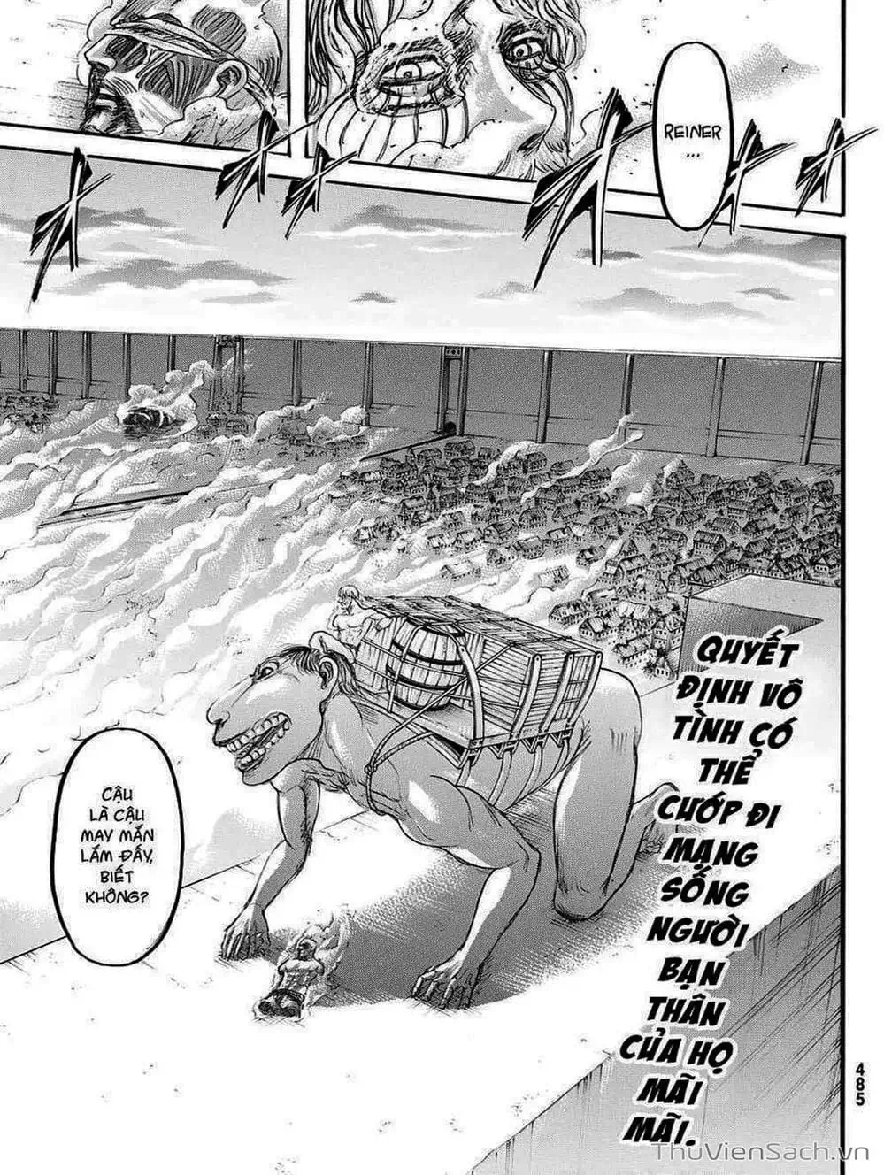 Truyện Tranh Đại Chiến Titan - Attack On Titan trang 8