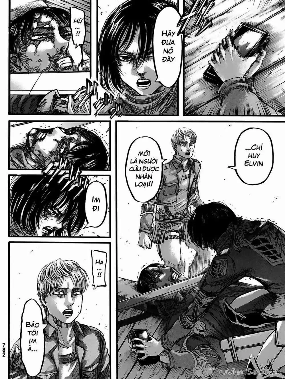 Truyện Tranh Đại Chiến Titan - Attack On Titan trang 8