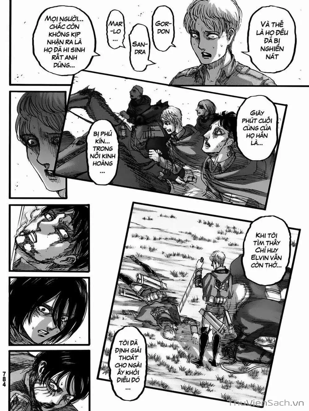 Truyện Tranh Đại Chiến Titan - Attack On Titan trang 8