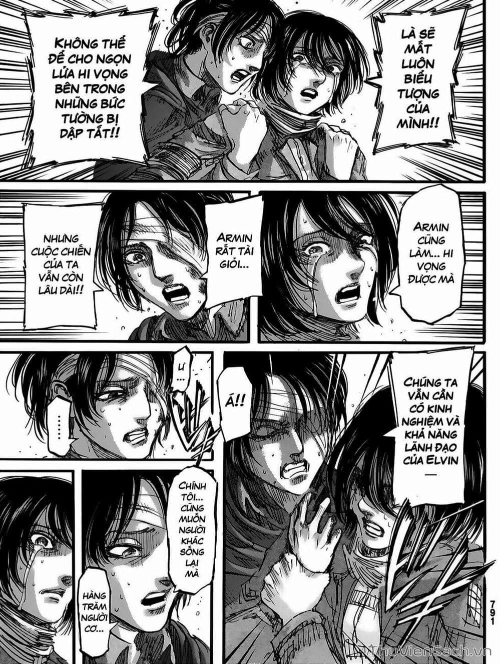 Truyện Tranh Đại Chiến Titan - Attack On Titan trang 8