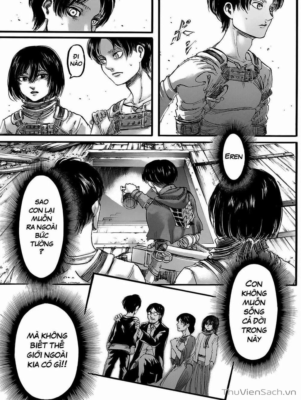 Truyện Tranh Đại Chiến Titan - Attack On Titan trang 8