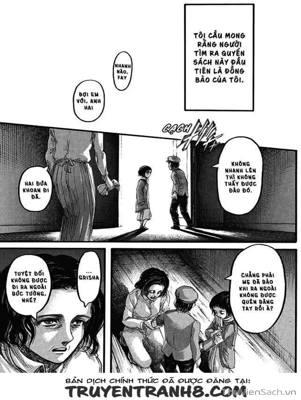 Truyện Tranh Đại Chiến Titan - Attack On Titan trang 8
