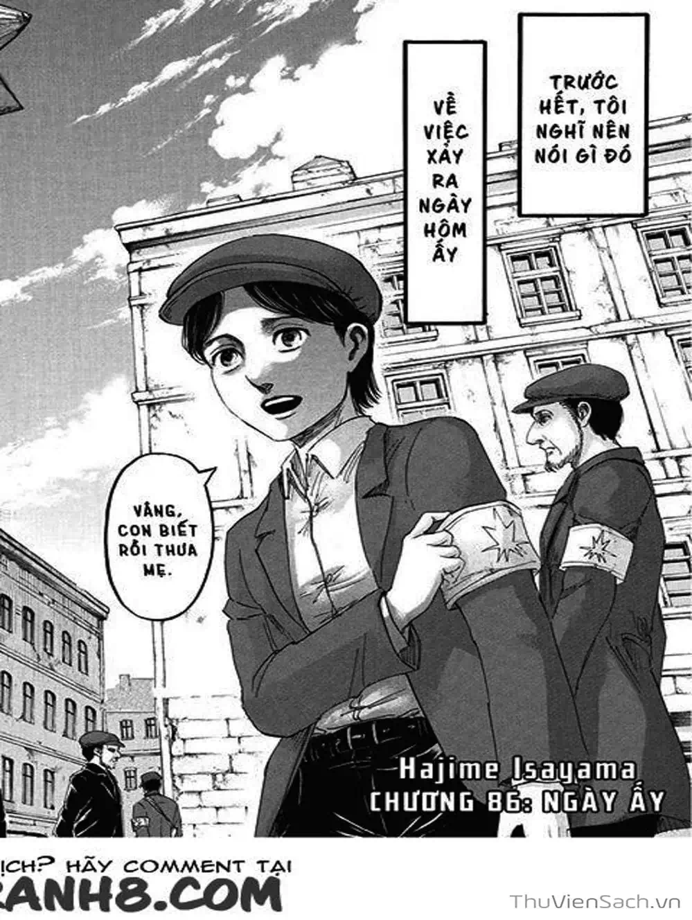 Truyện Tranh Đại Chiến Titan - Attack On Titan trang 8