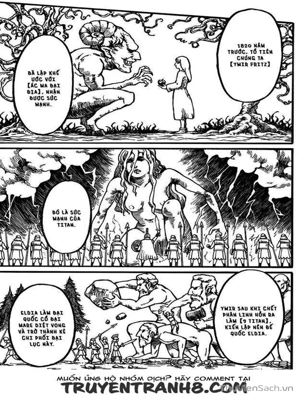 Truyện Tranh Đại Chiến Titan - Attack On Titan trang 8
