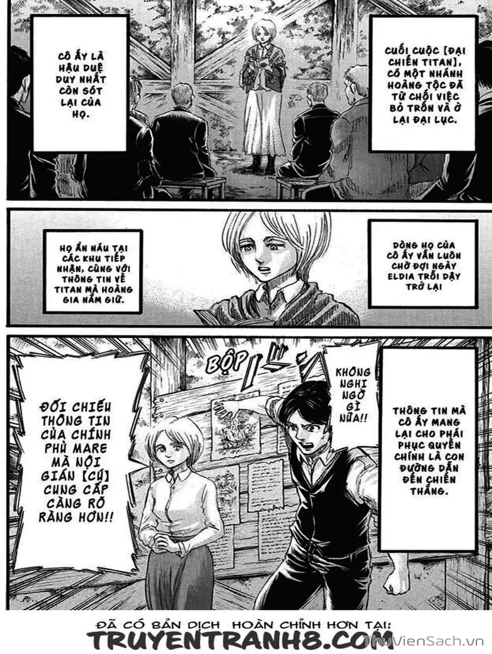 Truyện Tranh Đại Chiến Titan - Attack On Titan trang 8
