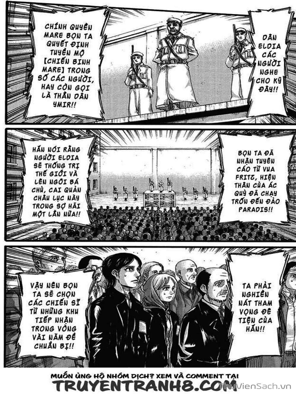 Truyện Tranh Đại Chiến Titan - Attack On Titan trang 8