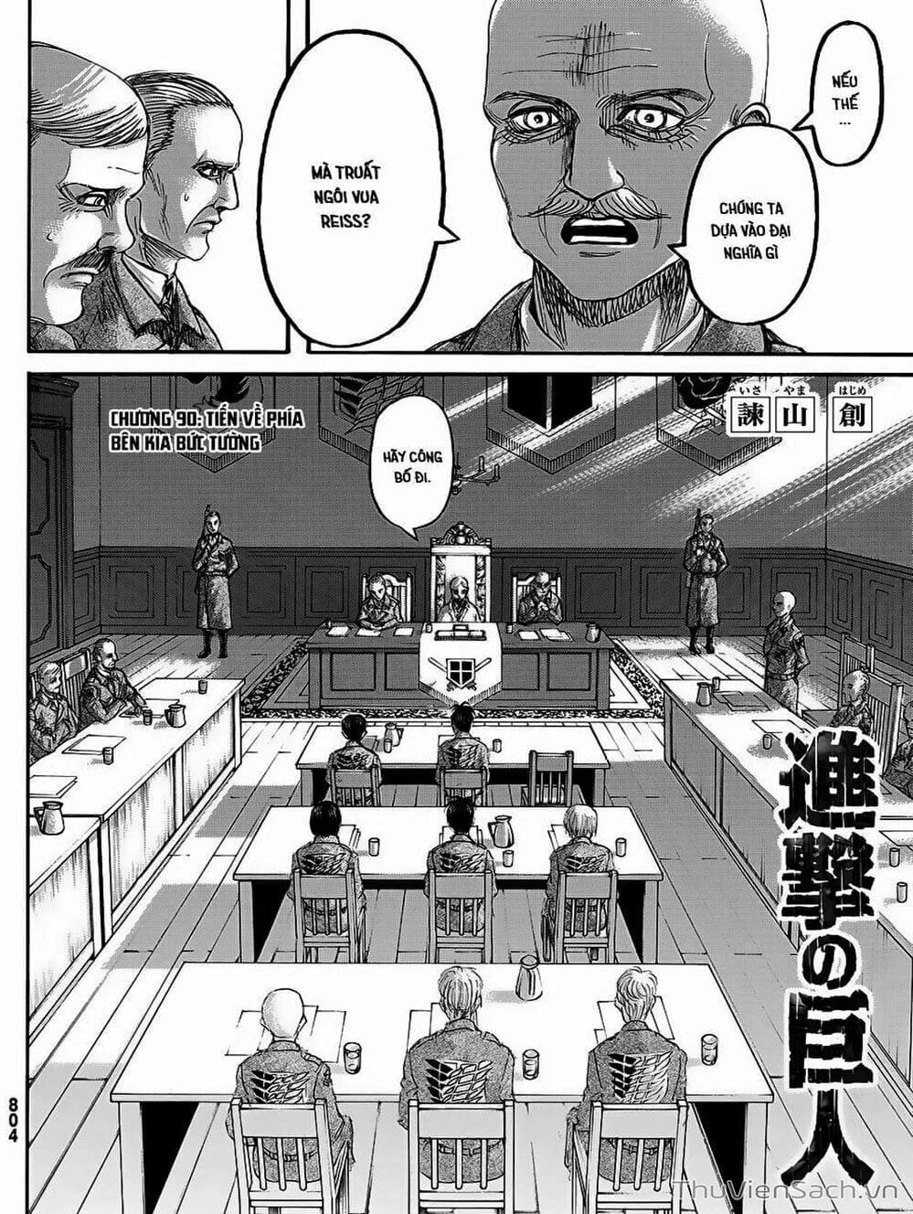 Truyện Tranh Đại Chiến Titan - Attack On Titan trang 8
