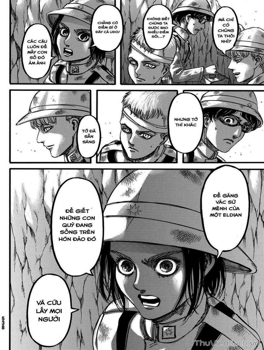 Truyện Tranh Đại Chiến Titan - Attack On Titan trang 8