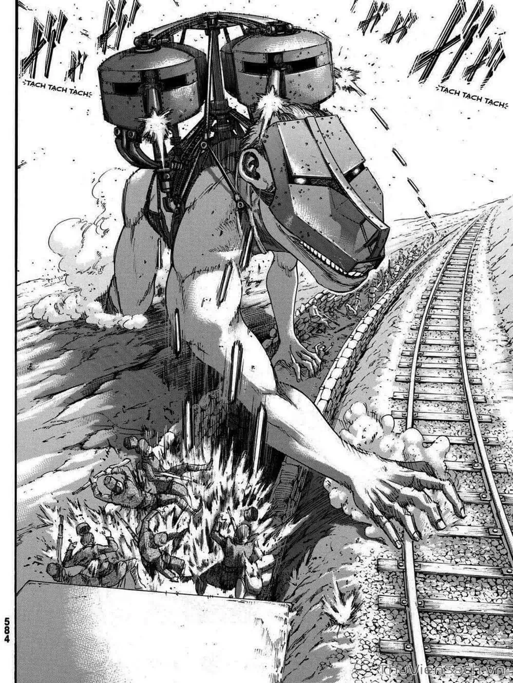 Truyện Tranh Đại Chiến Titan - Attack On Titan trang 8