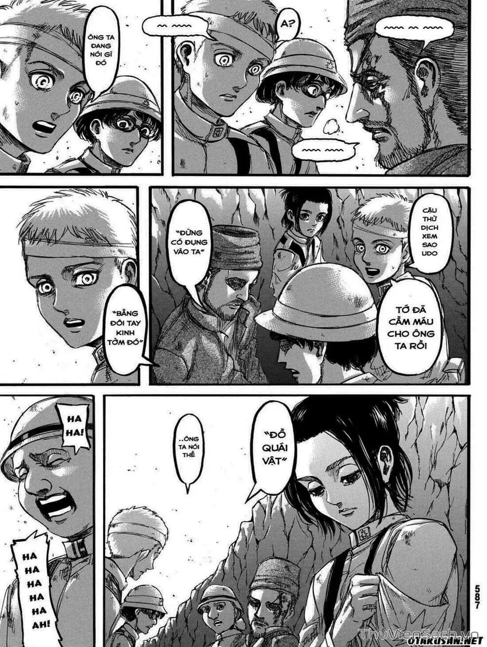 Truyện Tranh Đại Chiến Titan - Attack On Titan trang 8