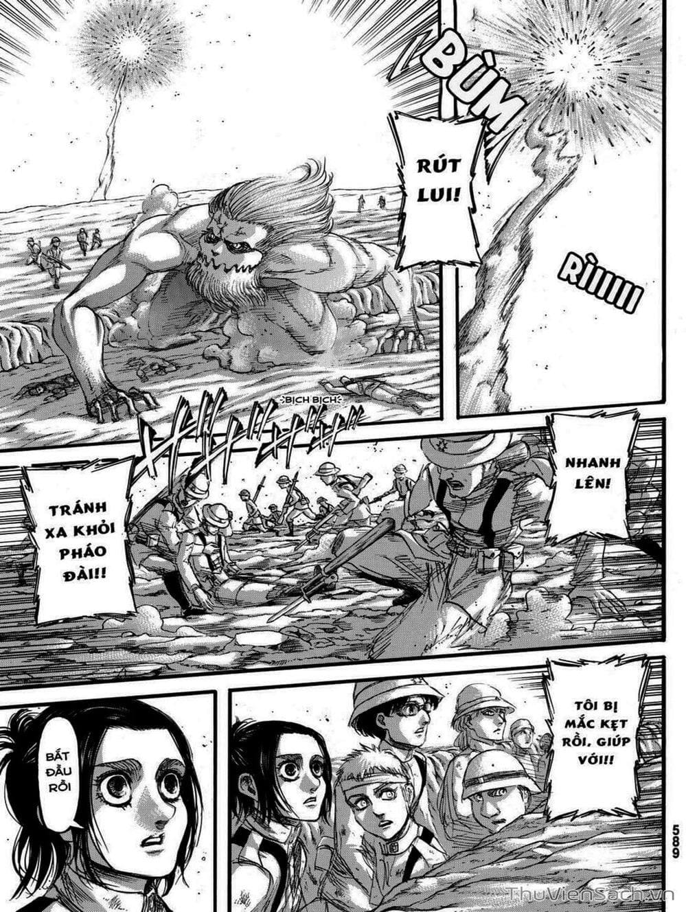 Truyện Tranh Đại Chiến Titan - Attack On Titan trang 8