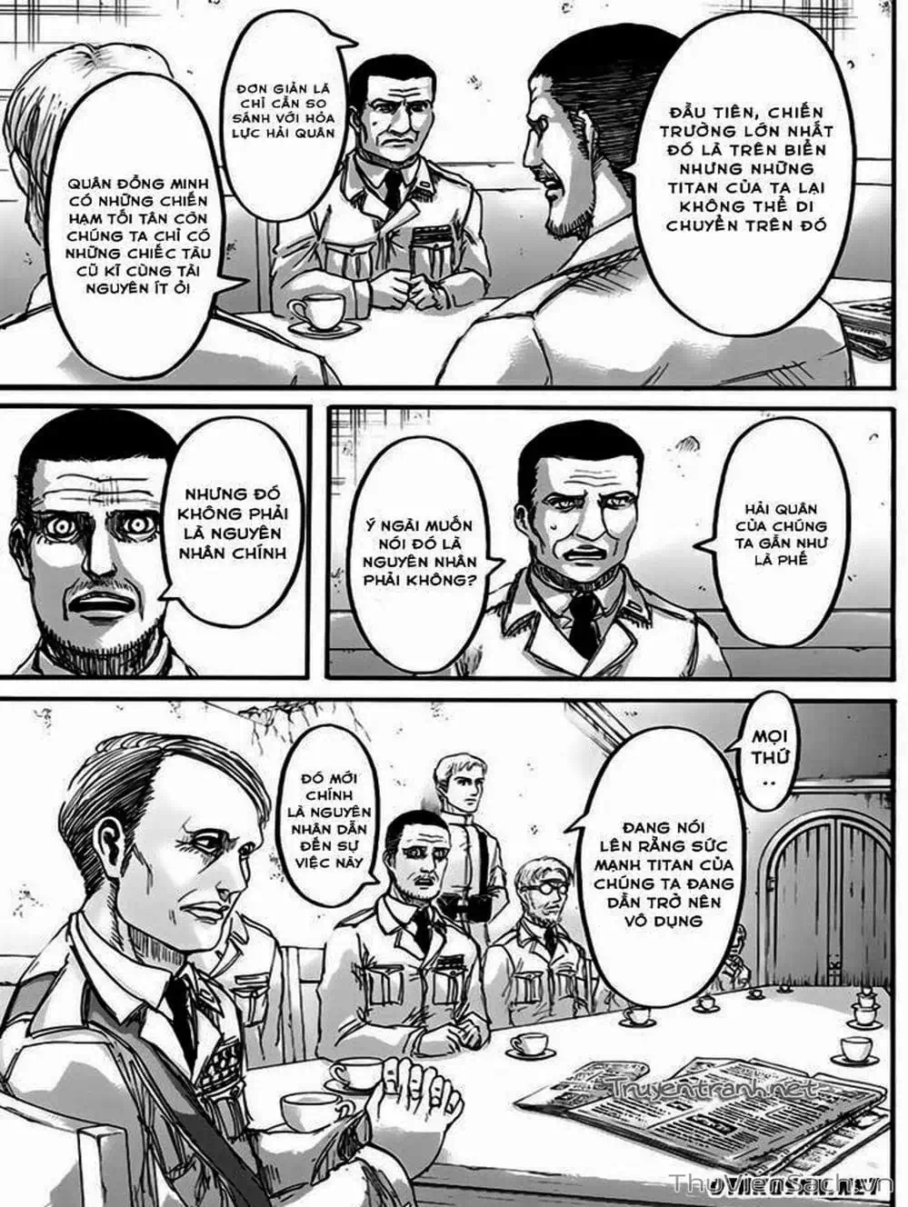 Truyện Tranh Đại Chiến Titan - Attack On Titan trang 8