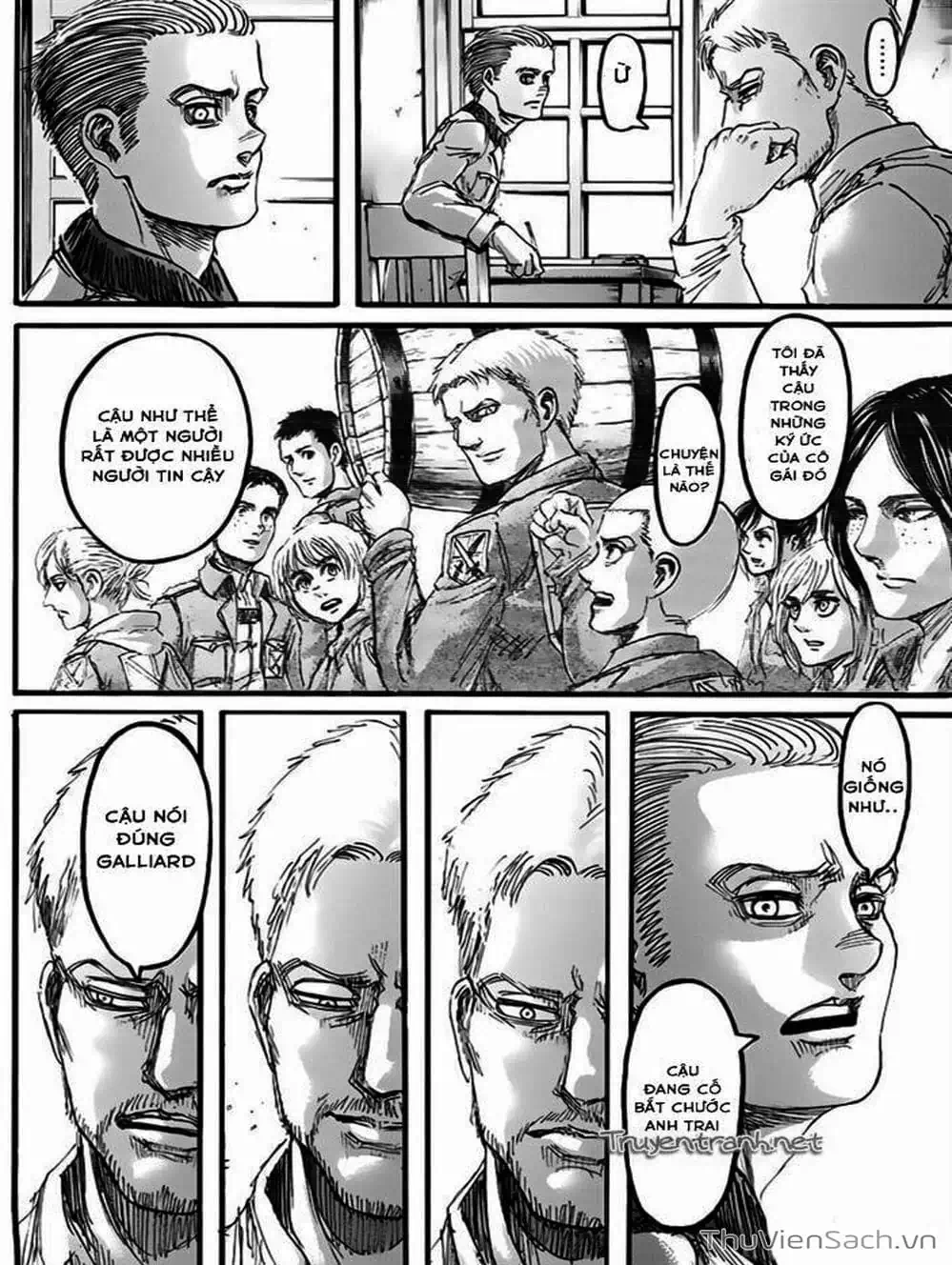 Truyện Tranh Đại Chiến Titan - Attack On Titan trang 8