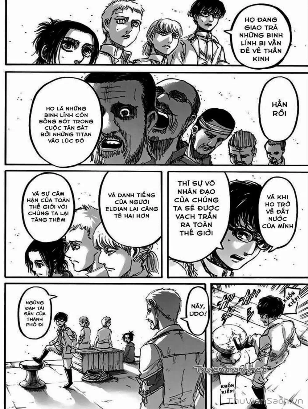 Truyện Tranh Đại Chiến Titan - Attack On Titan trang 8