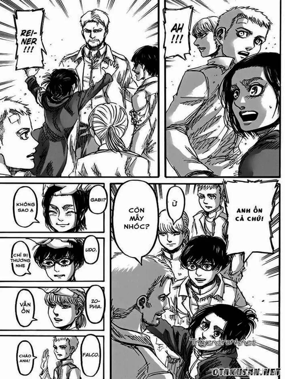 Truyện Tranh Đại Chiến Titan - Attack On Titan trang 8