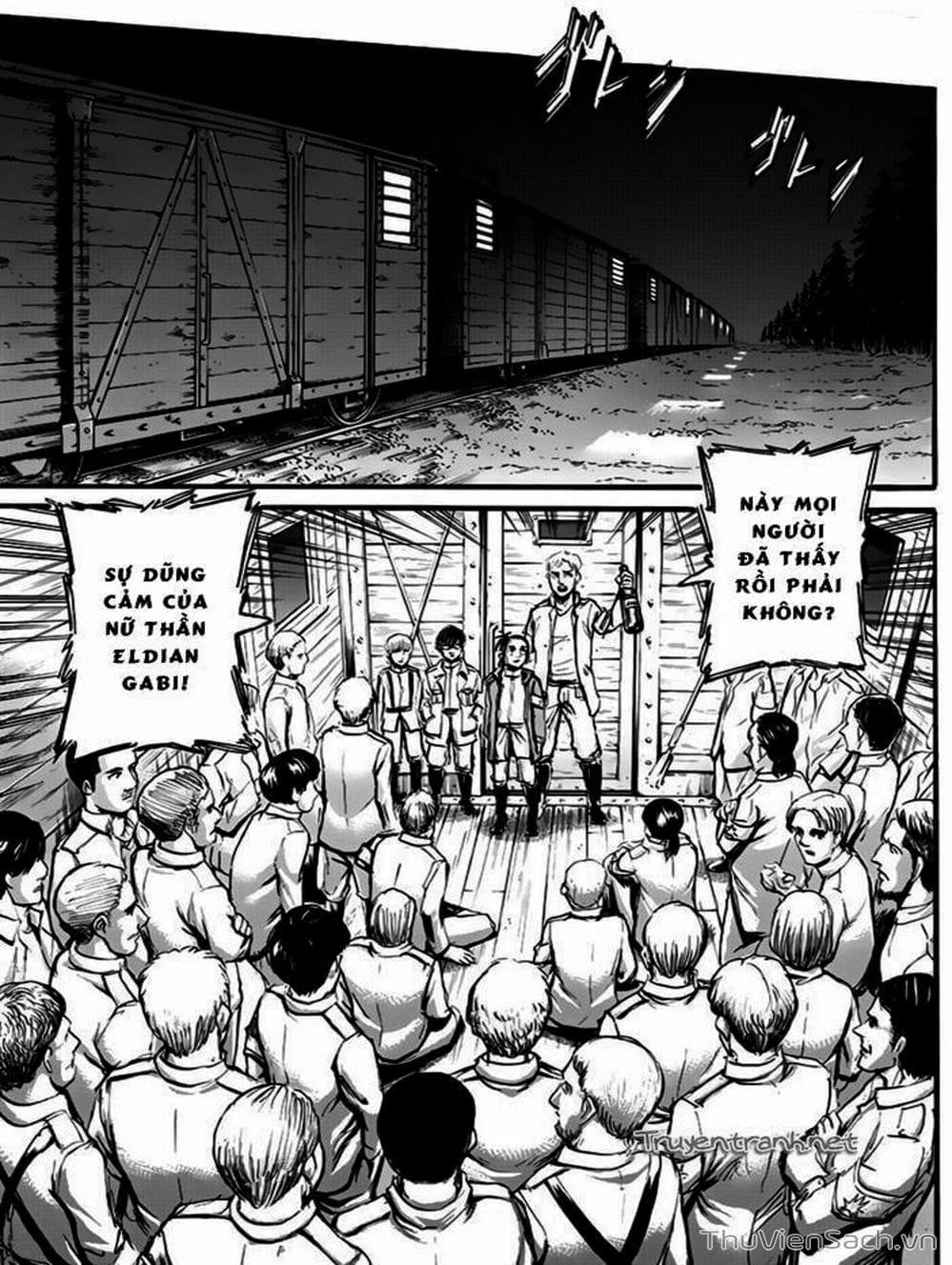 Truyện Tranh Đại Chiến Titan - Attack On Titan trang 8