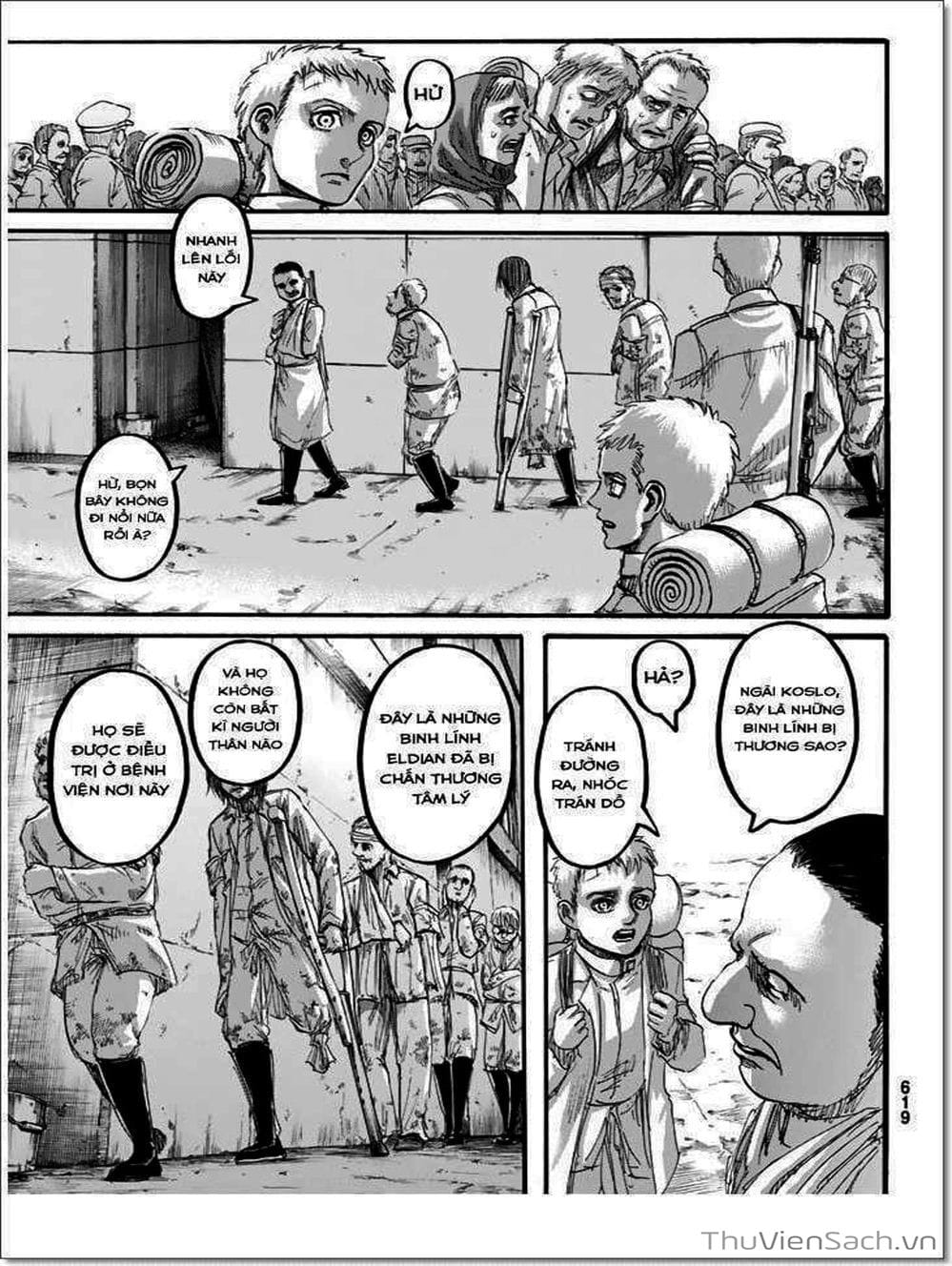 Truyện Tranh Đại Chiến Titan - Attack On Titan trang 8