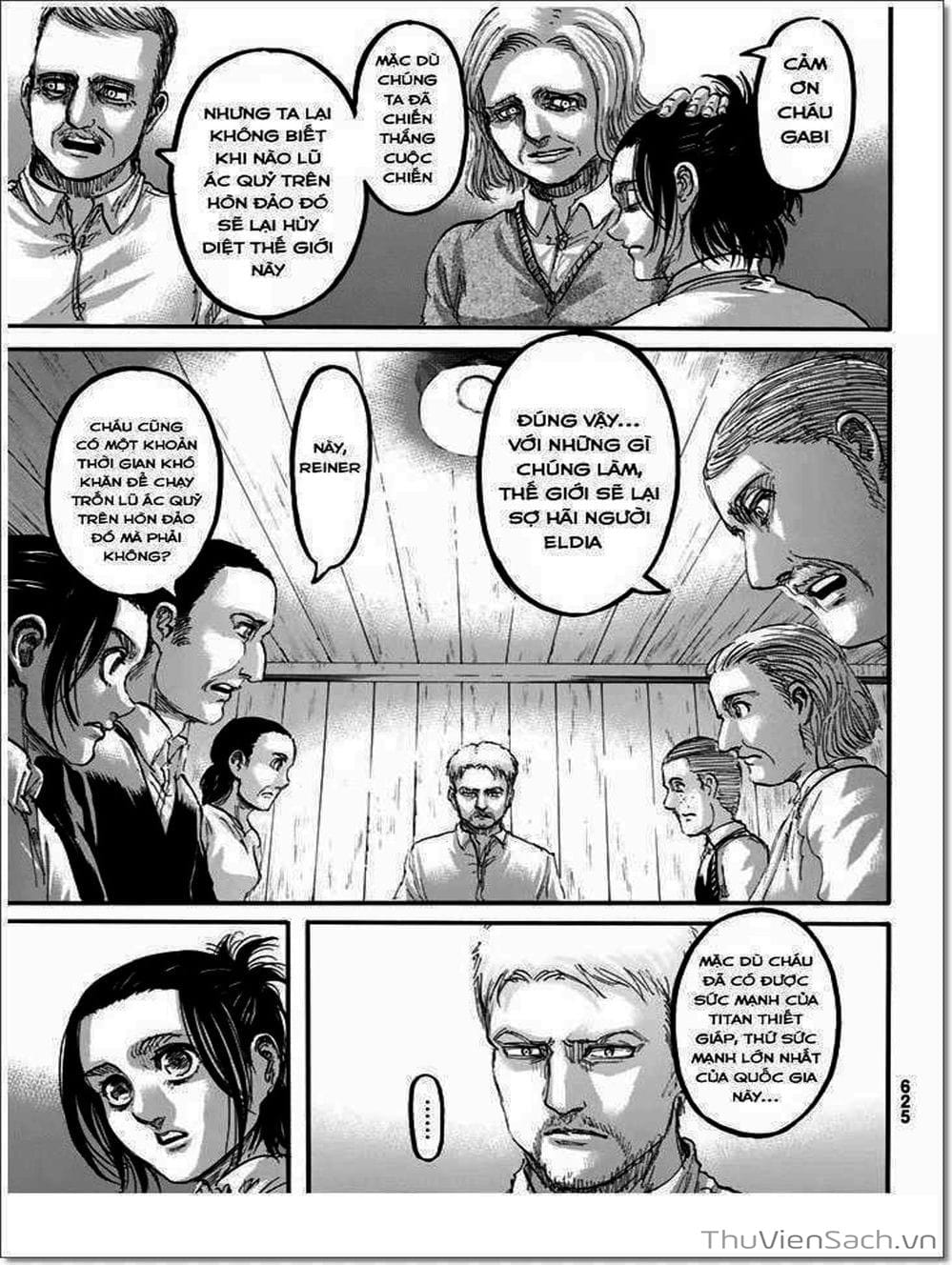 Truyện Tranh Đại Chiến Titan - Attack On Titan trang 8