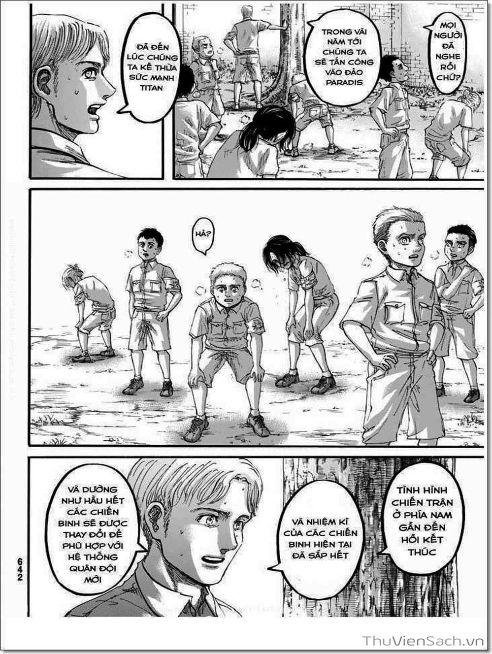 Truyện Tranh Đại Chiến Titan - Attack On Titan trang 8