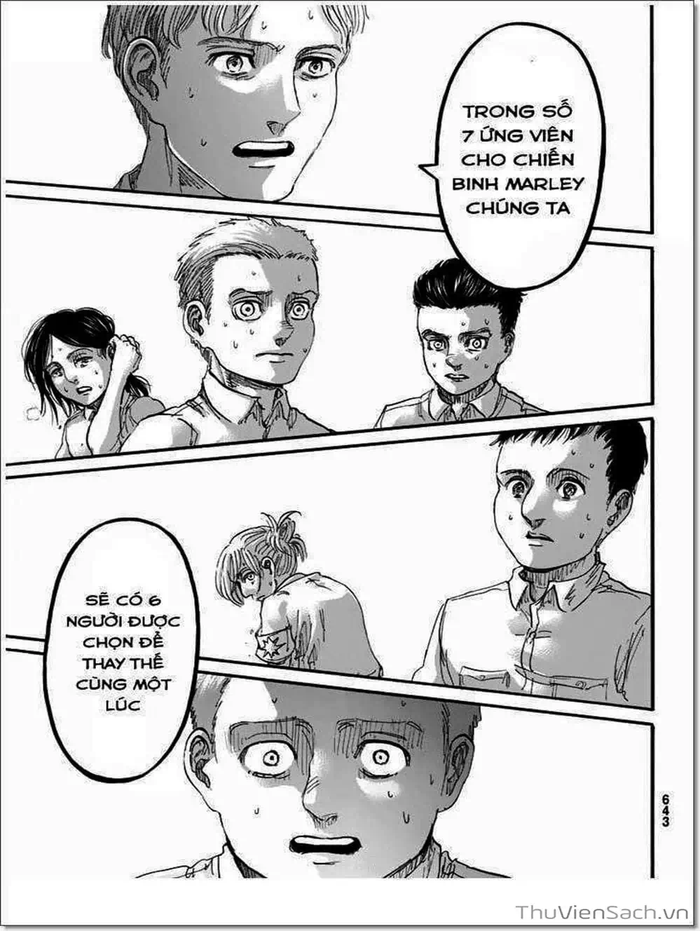 Truyện Tranh Đại Chiến Titan - Attack On Titan trang 8