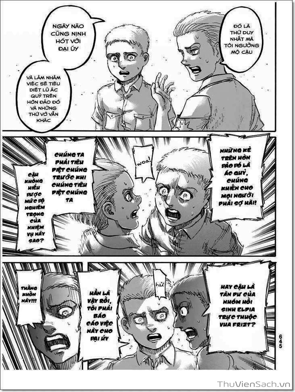 Truyện Tranh Đại Chiến Titan - Attack On Titan trang 8