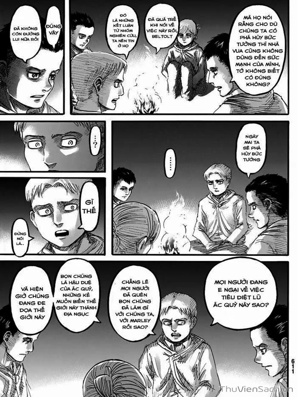 Truyện Tranh Đại Chiến Titan - Attack On Titan trang 8